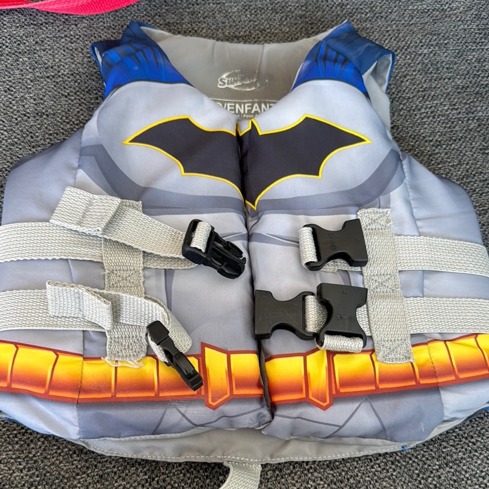 Kids Superhero Swim Vest